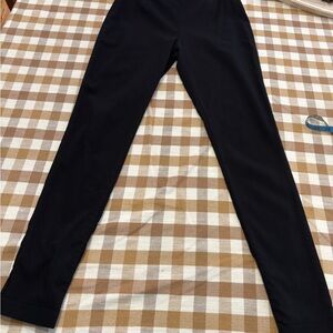 Calvin Klein Black Pull On Ankle Pants